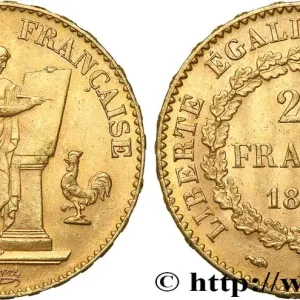 Original 20 francs or Génie, Troisième République 1897 Paris F.533/22 fmd_611477 Modernes