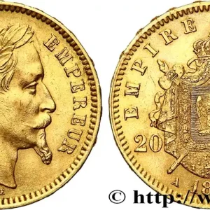 20 francs or Napoléon III, tête laurée 1861 Paris F.532/1 fmd_611436 Modernes Prix Promo