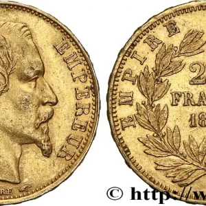 Authentique 20 francs or Napoléon III, tête nue 1854 Paris F.531/2 fmd_611351 Modernes