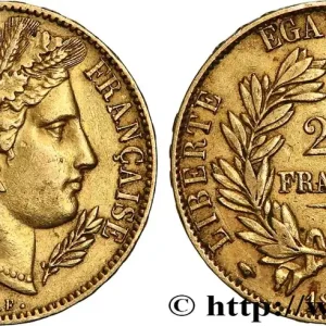 20 francs or Cérès 1850 Paris F.529/3 fmd_611344 Modernes Prix Réduit