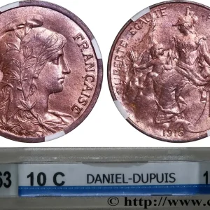 Prix Choc 10 centimes Daniel-Dupuis 1915 F.136/24 fmd_610614 Modernes