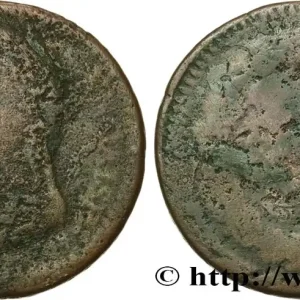 Meilleur Choix Un décime Dupré, grand module, "refrappage" du 2 décimes n.d. s.l. F.128/- fmd_607463 Modernes