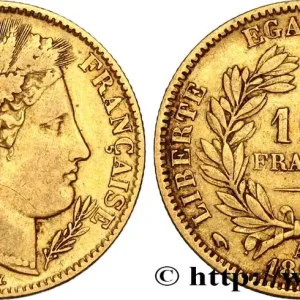 10 francs or Cérès, IIe République 1850 Paris F.504/2 fmd_606579 Modernes Marque