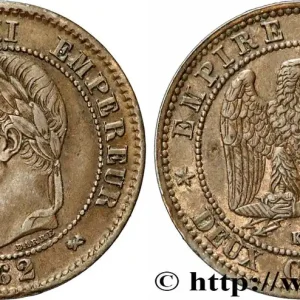 Vente Flash Deux centimes Napoléon III, tête laurée, buste définitif 1862 Bordeaux F.108A/7 fmd_604073 Modernes
