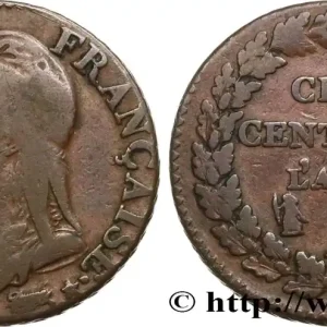 Cinq centimes Dupré, grand module 1799 Paris F.115/44 fmd_596773 Modernes Paiement Sécurisé