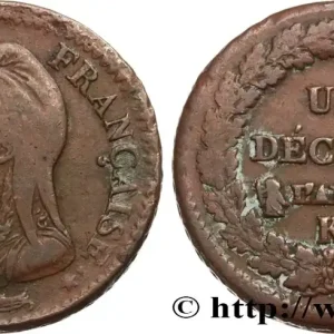 Un décime Dupré, grand module 1800 Bordeaux F.129/70 fmd_596731 Modernes Prix Bas