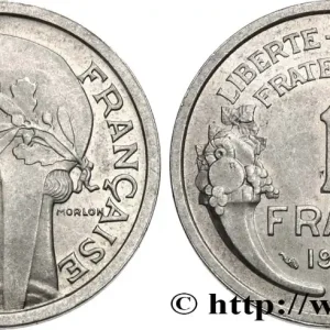 Garantie Incluse 1 franc Morlon, légère 1957 Beaumont-Le-Roger F.221/20 fmd_594155 Modernes