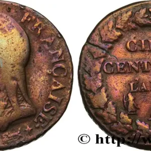 Top Qualité Cinq centimes Dupré, grand module 1800 Paris F.115/85 fmd_593704 Modernes