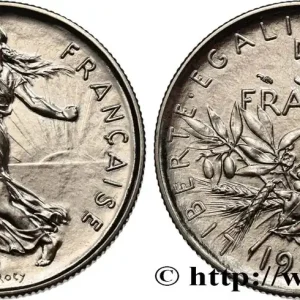 5 francs Semeuse, nickel 1988 Pessac F.341/20 fmd_590167 Modernes Marque