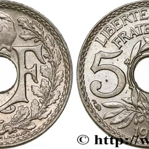 5 centimes Lindauer, grand module 1918 Paris F.121/2 fmd_583445 Modernes Garantie Incluse