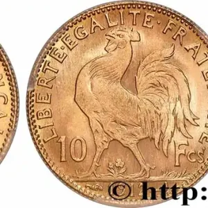 10 francs or Coq 1912 Paris F.509/13 fmd_1089696 Modernes Édition Limitée