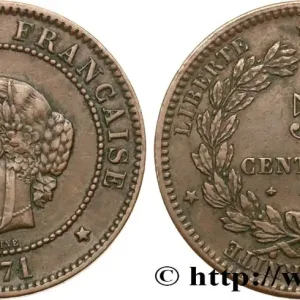 Fait Main 5 centimes Cérès 1871 Paris F.118/2 fmd_586469 Modernes