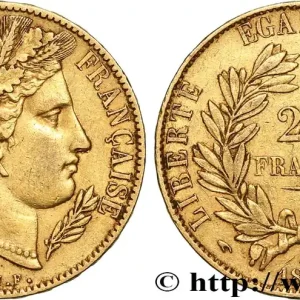 Achat Immédiat 20 francs or Cérès 1850 Paris F.529/3 fmd_619864 Modernes