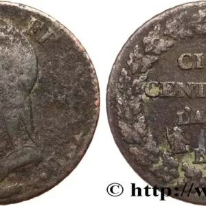 Cinq centimes Dupré, grand module 1800 Strasbourg F.115/118 fmd_589289 Modernes Paiement Sécurisé