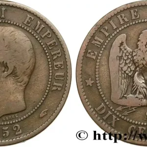 Dix centimes Napoléon III, tête nue 1852 Paris F.133/1 fmd_597346 Modernes Pas Cher