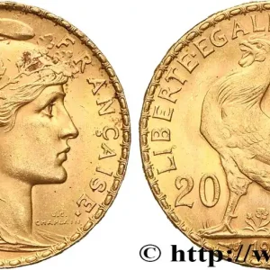 20 francs or Coq, Dieu protège la France 1906 Paris F.534/11 fmd_619920 Modernes Certifié