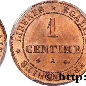 1 centime Cérès, ancre barrée 1879 Paris F.104/9 fmd_617790 Modernes Promotion