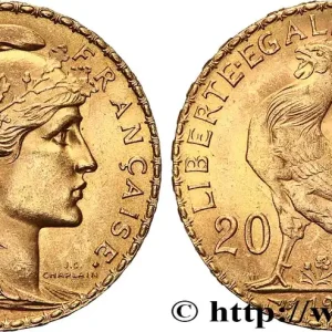 Livraison Express 20 francs or Coq, Liberté Égalité Fraternité 1907 Paris F.535/1 fmd_617884 Modernes