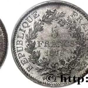 En Vogue 5 francs Hercule 1876 Bordeaux F.334/18 fmd_617810 Modernes