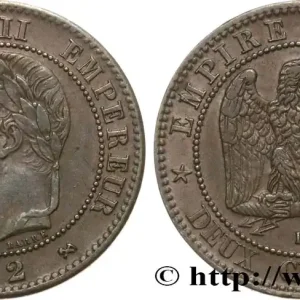Deux centimes Napoléon III, tête laurée 1862 Bordeaux F.108A/7 fmd_595181 Modernes Nouveauté