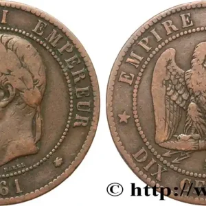 Dix centimes Napoléon III, tête laurée 1861 Paris F.134/4 fmd_593409 Modernes Acheter Direct