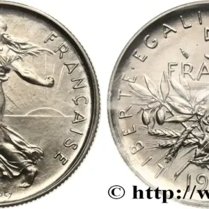 5 francs Semeuse, nickel 1975 Paris F.341/7 fmd_591625 Modernes Promotion