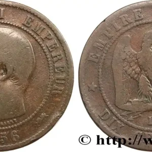 Dix centimes Napoléon III, tête nue 1856 Lyon F.133/37 fmd_589204 Modernes Offre Spéciale