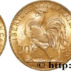 20 francs or Coq, Liberté Égalité Fraternité 1907 Paris F.535/1 fmd_618890 Modernes Achetez Aujourd’hui
