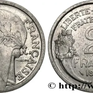 2 francs Morlon, aluminium 1944 F.269/4 fmd_584704 Modernes Nouveauté
