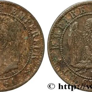 Prix Choc Un centime Napoléon III, tête laurée 1861 Bordeaux F.103/3 fmd_604026 Modernes