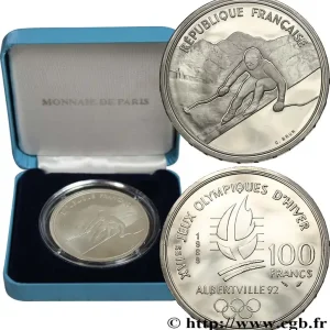 Gros Lot Belle Épreuve 100 francs - Ski Alpin / Descente du Mont-Blanc 1989 Paris F5.1606 1 fmd_605387 Modernes