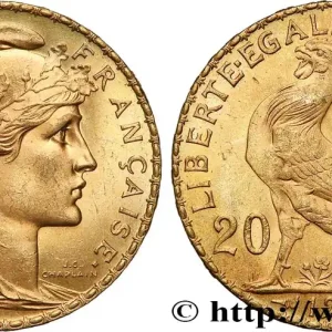 20 francs or Coq, Liberté Égalité Fraternité 1913 Paris F.535/7 fmd_616096 Modernes Affaire À Saisir