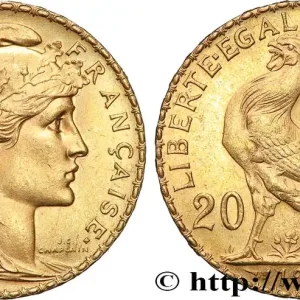 Vente Directe 20 francs or Coq, Liberté Égalité Fraternité 1911 Paris F.535/5 fmd_616128 Modernes