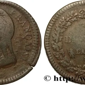 Nouveauté Un décime Dupré, grand module, "refrappage" du 2 décimes 1797 Limoges F.128/9 fmd_616861 Modernes