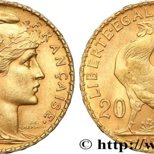 Promotion 20 francs or Coq, Liberté Égalité Fraternité 1912 Paris F.535/6 fmd_617893 Modernes