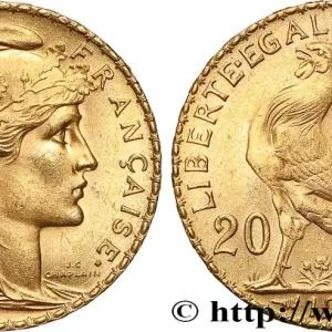 20 francs or Coq, Liberté Égalité Fraternité 1913 Paris F.535/7 fmd_617897 Modernes Offre Limitée