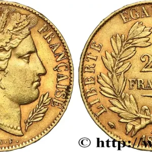 Garantie Incluse 20 francs or Cérès 1851 Paris F.529/4 fmd_620646 Modernes