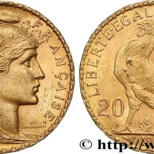 20 francs or Coq, Dieu protège la France 1905 Paris F.534/10 fmd_683738 Modernes Gros Lot