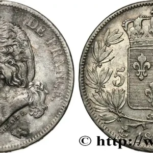 Exclusif 5 francs Louis XVIII, tête nue 1822 Paris F.309/68 fmd_613782 Modernes