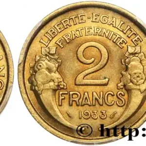 2 francs Morlon 1933 F.268/5 fmd_617805 Modernes Nouvel Arrivage