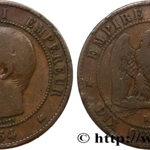 Dix centimes Napoléon III, tête nue 1854 Bordeaux F.133/16 fmd_573251 Modernes Quantité Limitée