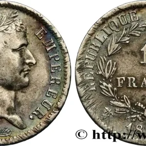 1 franc Napoléon Ier tête laurée, République française 1808 Lille F.204/15 fmd_415897 Modernes Offre Du Jour