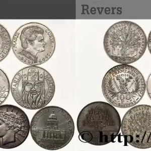 Haute Qualité Lot de 10 pièces de 100 francs commémoratives - - F.-/ fmd_559823 Modernes