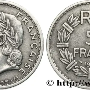 Exclusif 5 francs Lavrillier, aluminium 1952 F.339/22 fmd_568493 Modernes