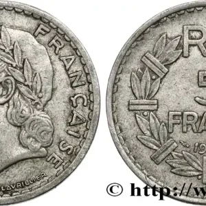 5 francs Lavrillier, aluminium 1948 Beaumont-Le-Roger F.339/15 fmd_571702 Modernes Acheter En Ligne