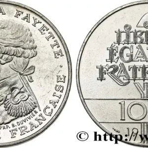 100 francs Égalité - La Fayette 1987 F.455/2 fmd_581349 Modernes Bon Marché