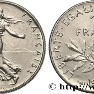 1 franc Semeuse, nickel, Brillant Universel 1995 Pessac F.226/43 fmd_582421 Modernes Marque
