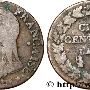 Nouvel Arrivage Cinq centimes Dupré, grand module 1800 Paris F.115/99 fmd_583014 Modernes