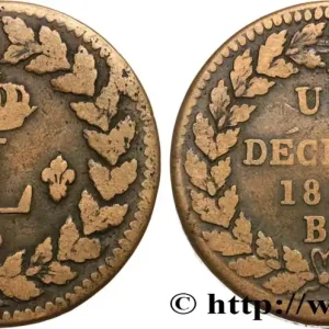 Jusqu’à Épuisement Des Stocks Un décime à l’L couronnée 1815 Strasbourg F.132A/3 fmd_584072 Modernes