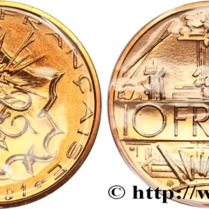 Original 10 francs Mathieu, tranche B 1981 Pessac F.365/9 fmd_588079 Modernes